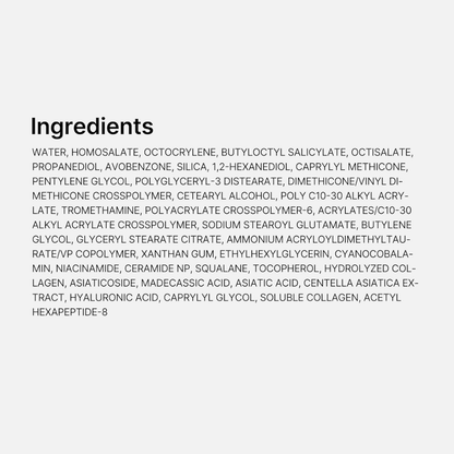 No Cast Glow Sunscreen SPF50